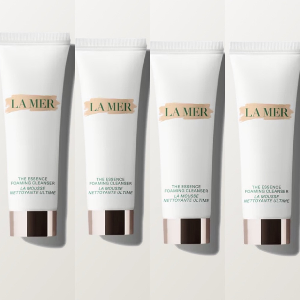 4 La Mer The Essence Cleansing Foam 30ml Brand New with Green La Mer Gift Box